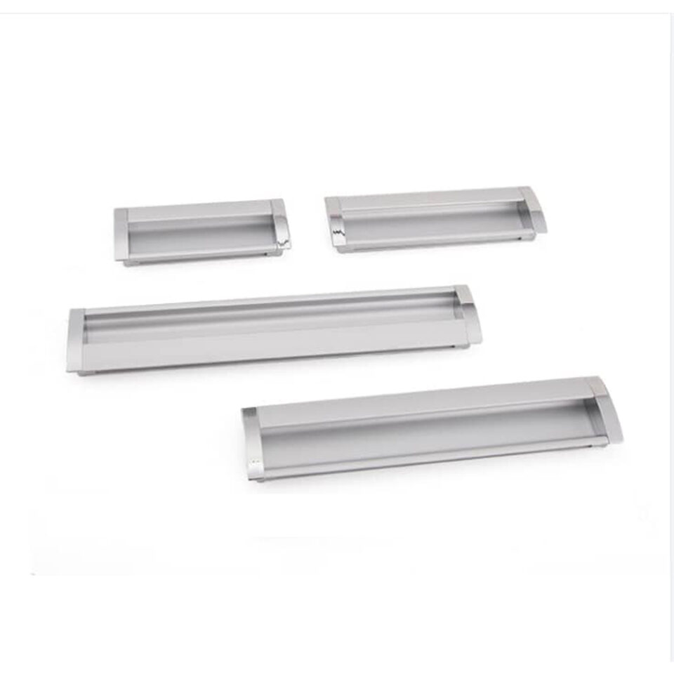 Tirador Embutir Aluminio