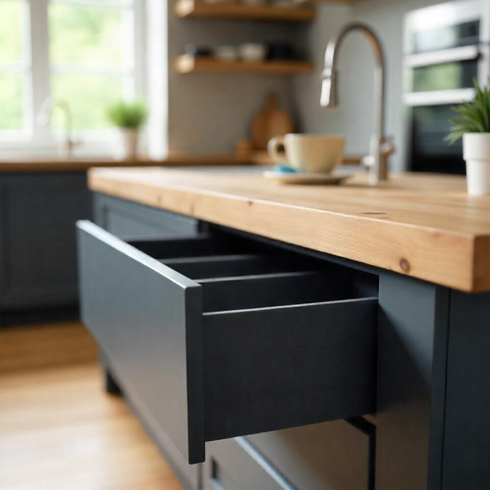 Cajón S-Line - 185 mm - Antracita