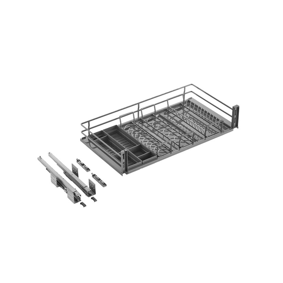 Canasta organizadora - Gris Mate