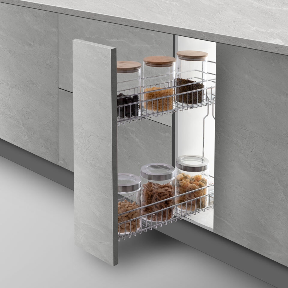 Especiero 2 niveles - Inox