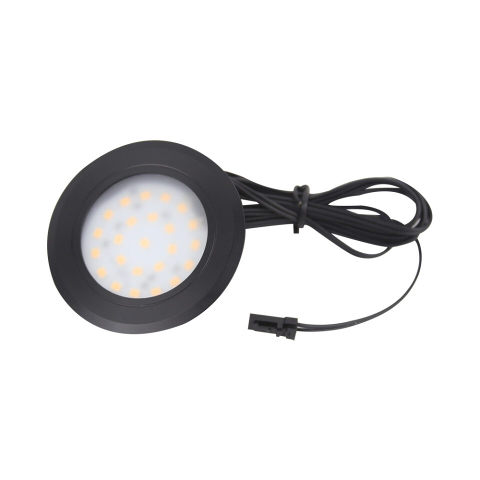 Spot led embutir - Negro