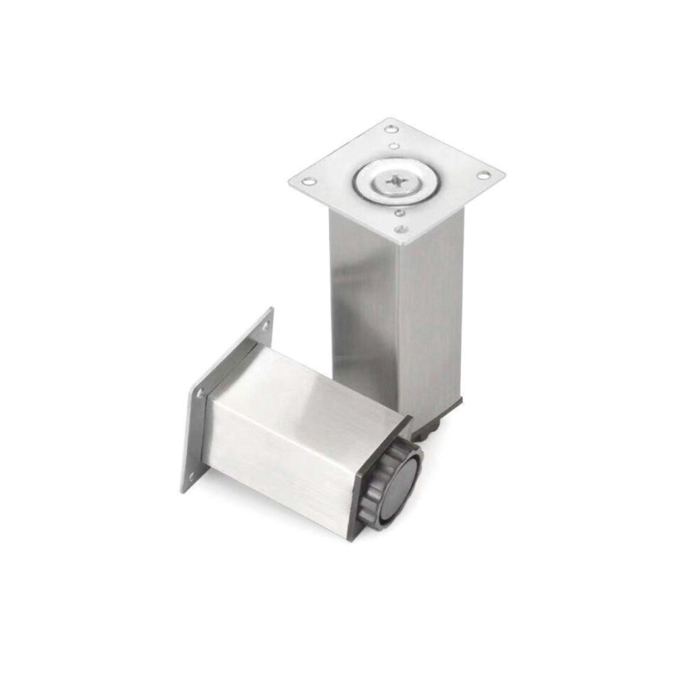Pata Mueble Inox cuadrada