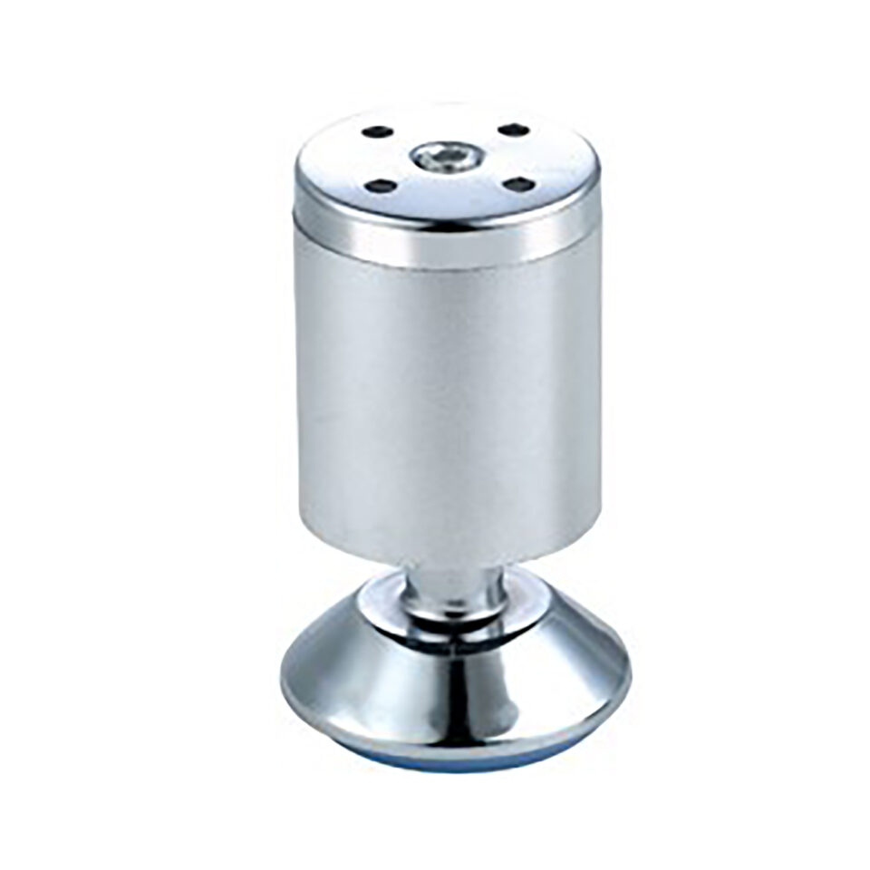 Pata Mueble Aluminio cilíndrica