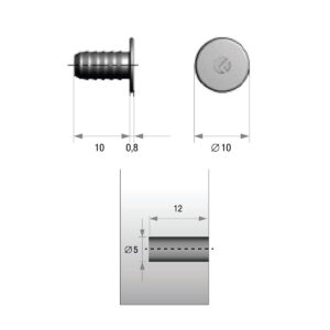 HM73155-PLACA-IMAN-EMBUTIR-Diagrama